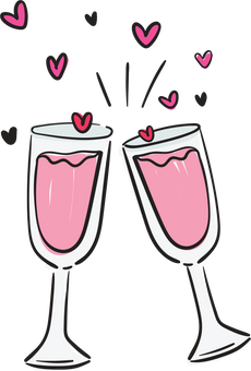 Celebration Wine Toast 